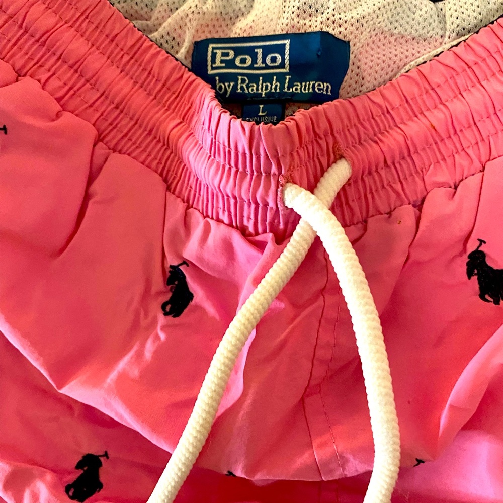 Awesome hybrid polo pink trunks